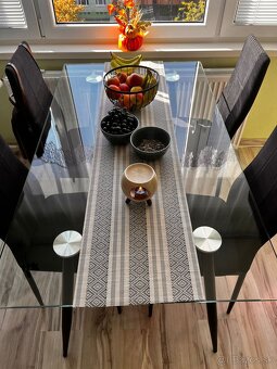 Predám sklenený stôl - 3