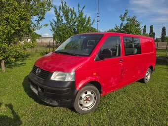 VW transporter T5 2,5tdi 4x4 dlhá verzia 6miest - 3