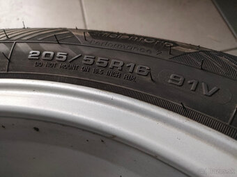 Originál alu disky+pneu Škoda OCTAVIA 6,5Jx16, 5x112 ET46 - 3