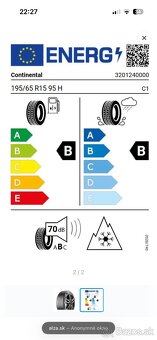 Continental AllSeason Contact 2 195/65 R 15 XL 95H - 3