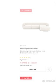 Micadoni rohová sedačka - 3