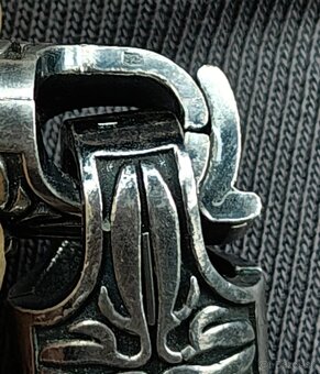 Predám zakazkovú striebornú reťaz retiazku 925 excelentný di - 3