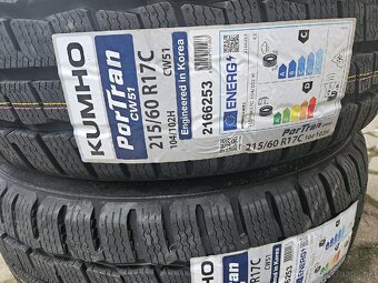 Pneumatiky 215/60 R17C Kumho Winter PorTran - 3
