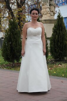 Svadobne šaty + bolerko - 3