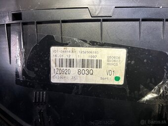 Budíky Octavia 2 pred fl a po fl - 3