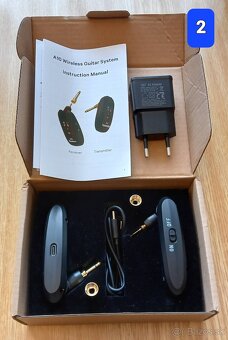 Vysielačka na gitaru + prijímač. - 3