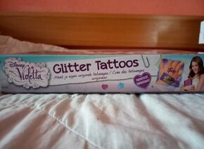 Ligotavé tetovačky Violetta + poznámkový blok Violetta - 3