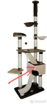 Cat-Gato škrabadlo Kilimandjaro 234-274cm - 3