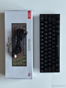 White Shark Shinobi 60% - Red Switches - 3