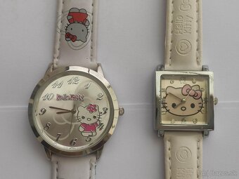 Hello Kitty hodinky v bielej farbe - 3