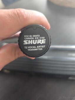 Predám Shure Bezdrôtový mikrofón - 3