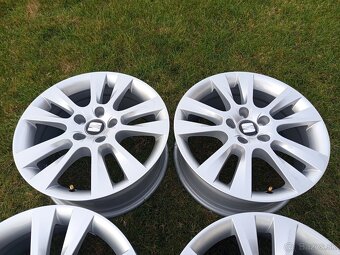 Alu Disky Seat R17 5x112 Et39 7J Škoda Audi Volkswagen - 3