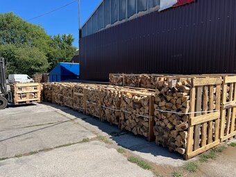 Palivové drevo mäkké ukladané v klietke - 3