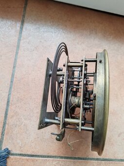 Starožitny hodinový stroj polkový - 3