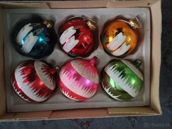 Vianočné gule retro - 3