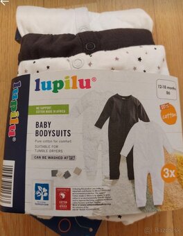 Pyžamkové body Lupilu 12-18M - 3