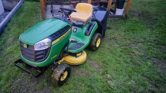 Traktorová kosačka Johndeere X135R - 3