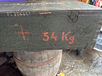 Německá vojenská bedna na díly ke kulometu MG 131 - 3