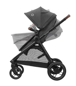 MAXI-COSI Zelia S Trio with Cabriofix i-Size Dark Grey kombi - 3
