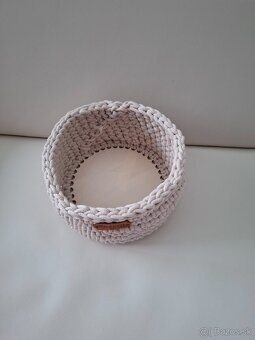 Hackovany kosik handmade - 3