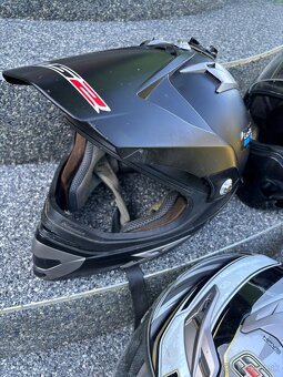 Predám Tieto Použité Prilby na Moto,Skúter,Štvorkolka - 3