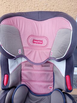 Hnedá autosedačka Fisher Price 15-36 kg - 3