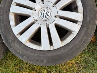 Predám originálne VW disky R16 5×112 + zimné a letné pneu - 3