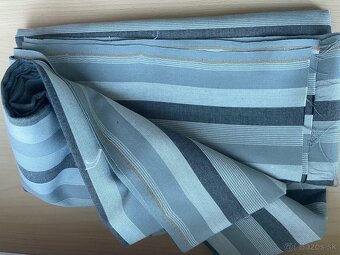 Bavlnena pasikavá látka na šitie - 3