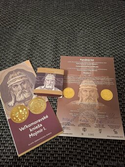 Mojmír 2019 zlata minca 100eut - 3