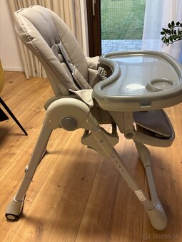 Stolička na jedenie Kinderkraft Yummy Grey - 3