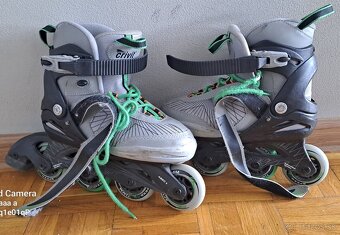 Predám kolieskove korčule 33-37 - 3