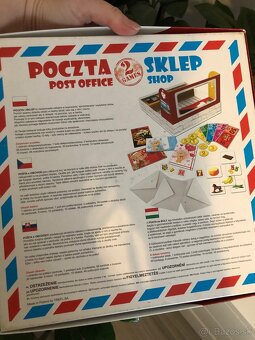 Posta a obchod spoločenská hra - 3