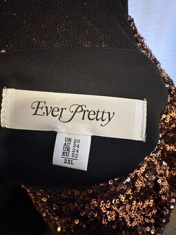 Spoločenské šaty veľ. 52 - 3