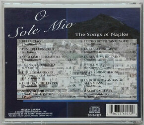 CD Gold Label O Sole Mio The Songs Of Naples - 3