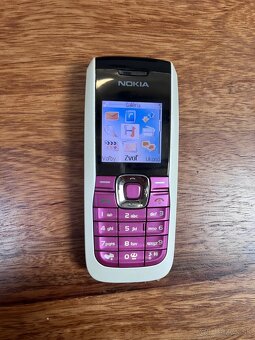 Nokia 2626 pink krabicovka - návod nabijačka krásny stav - 3