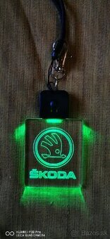 Led kľúčenka s vlastným TEXTOM / logom - 3