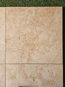 Terasová dlažba 20mm vzhľad Travertin Gold 60x60 protišmy - 3