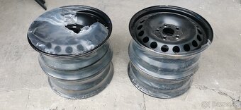 Predám nové plechové disky 5x112 r16 - 3