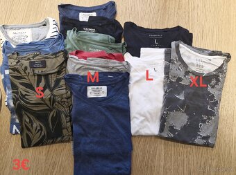 Pánske tričká Zara, Pull&Bear... - 3
