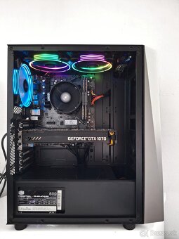 AMD Ryzen 3100/ GTX 1070 8GB/ 16GB DDR4/ 512GB SSD+HDD/ 600W - 3