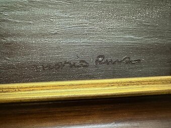 Obraz, olej na platne_Cvalajuce kone - 3