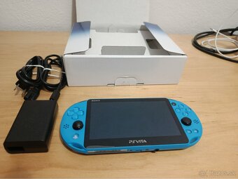 Predám PS VITA 2000 Aqua blue + 128 GB SD2VITA + 60 hier - 3