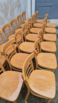 Ton židle světlé (č.36) s nový lakem - 3