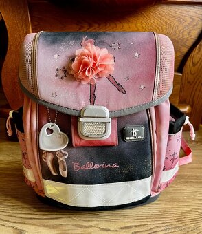 Školská taška Belmil Ballerina - set peračník, vak - 3