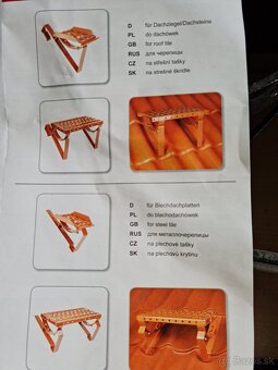 Pochôzny schodík na strechu - 3