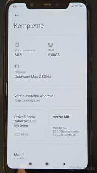 Xiaomi Mi 8 6GB/128GB cierny - 3