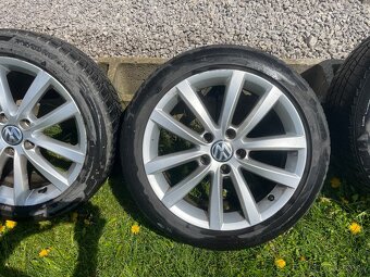 Hliníkové disky elektróny wolksvagen passat 5x112x17 - 3