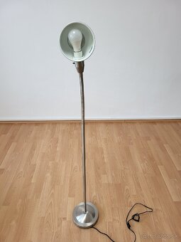 Stojaca lampa na citanie, industrialny vzhlad - 3