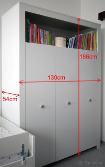Šatníková skriňa na predaj - 3
