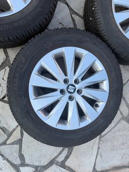 5x100mm R16 - 205/60 R16 zimne Semperit - 3